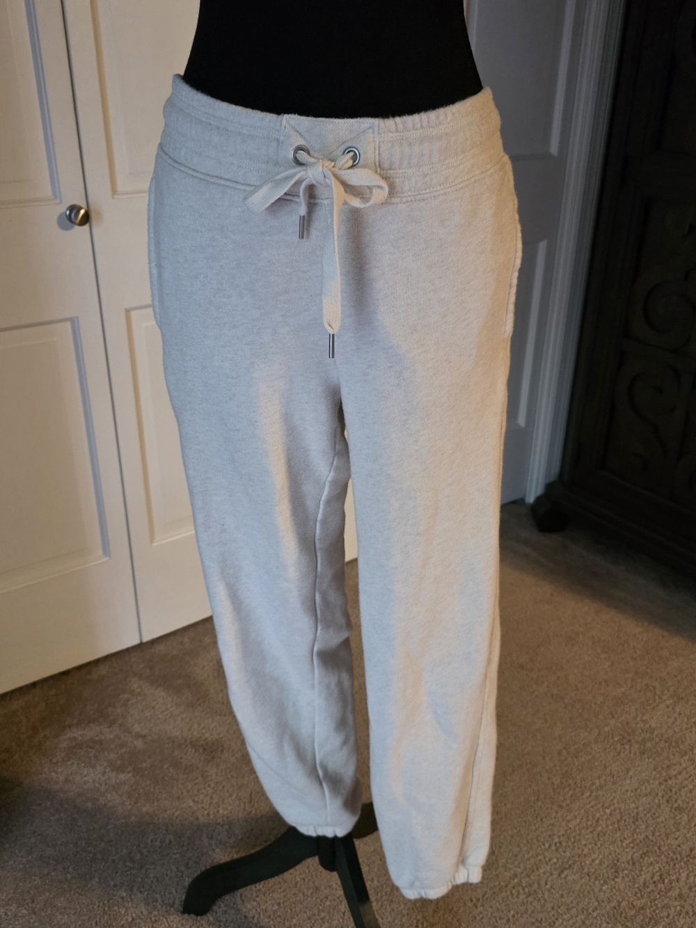 Aerie Oatmeal Jogger Sweatpants XS/TP Cozy Lounge Pants